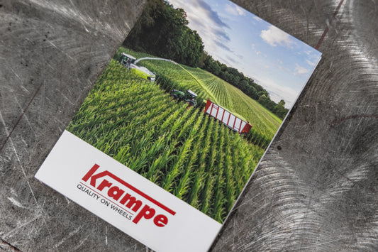 Krampe Häckseltransportwagen Schreibblock A6