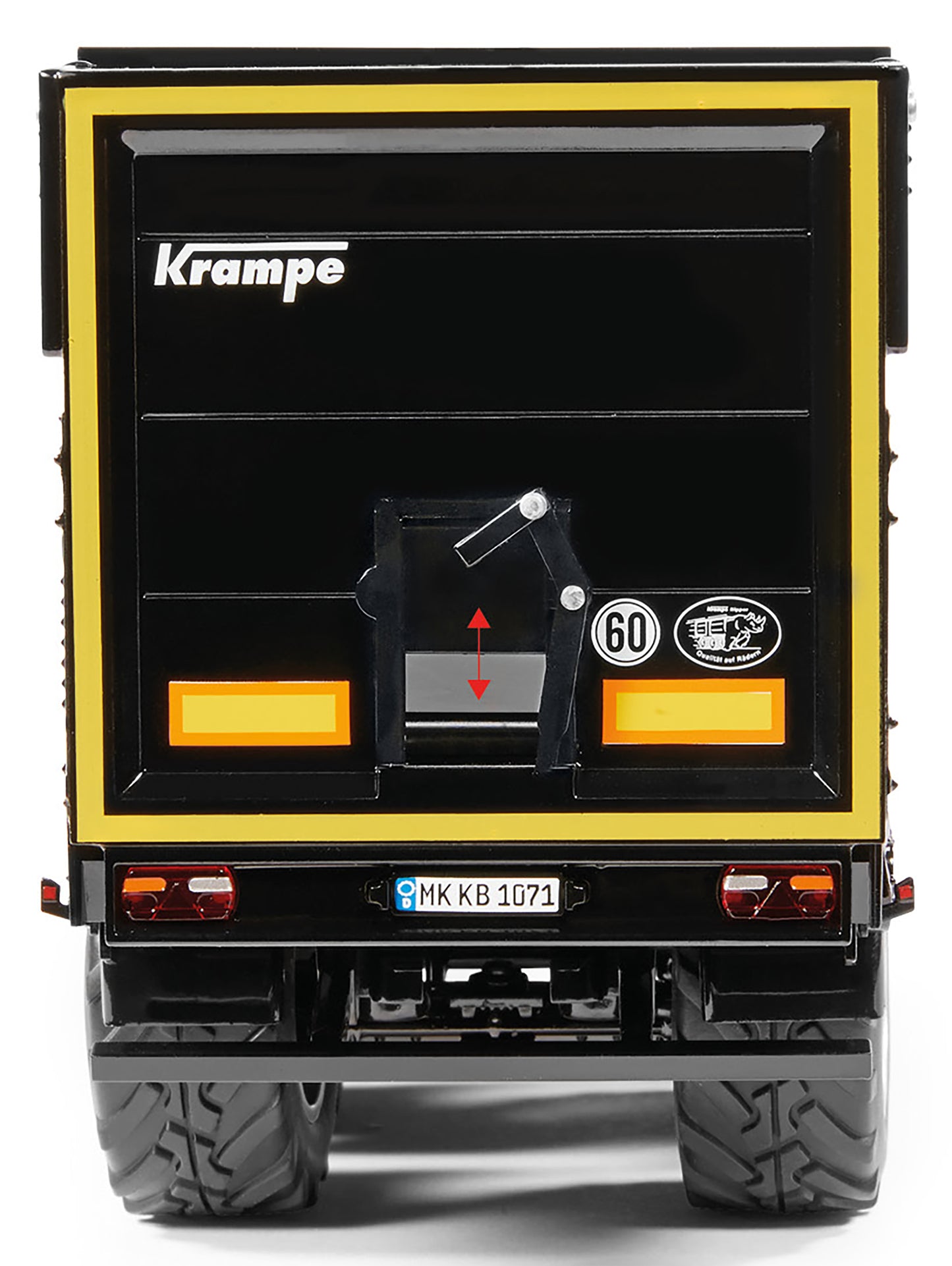 Wiking Krampe Rollbandwagen SB II 30/1070 ROT 1:32